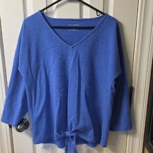 Talbots Royal Blue Knit Top